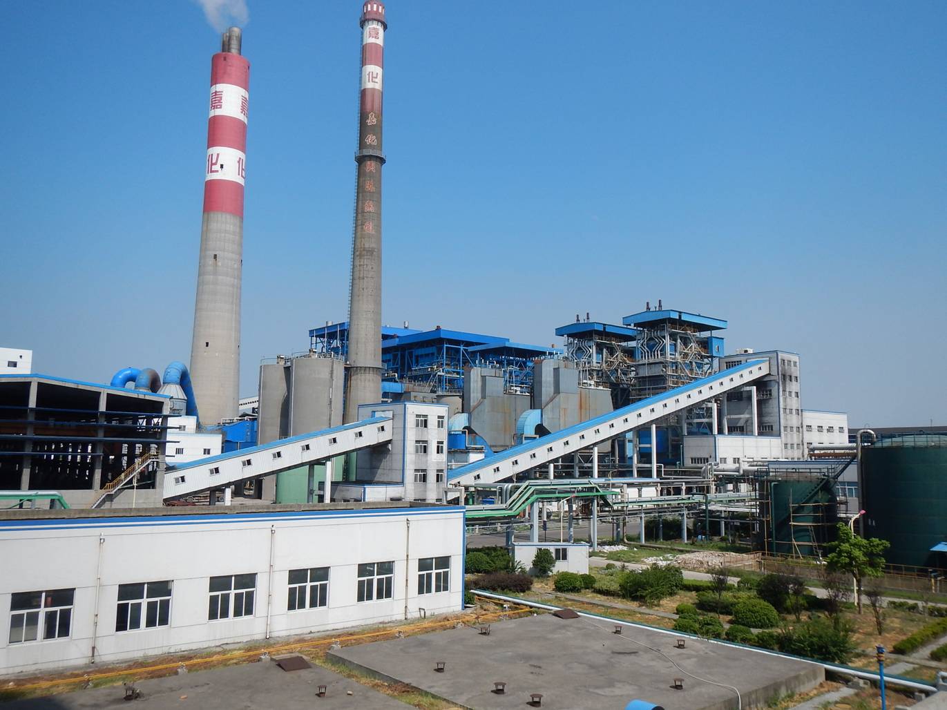浙江嘉化興港熱電廠一、二、三期熱電工程