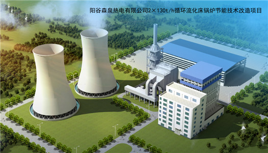 陽谷森泉熱電有限公司鍋爐節(jié)能技術(shù)改造項目